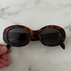 Celine Triomphe 01 Oval Sunglasses 52mm
